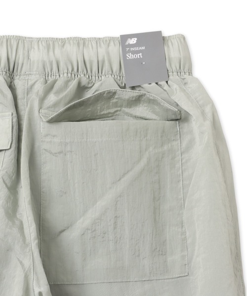 NEW BALANCE（ニューバランス）の「New Balance Shohei Signature Crinkle Nylon Short / ニューバランス オオタニ ショウヘイ シグネチャークリンクルナイロンショーツ（その他パンツ・メンズ・ブラック/グレー・M/L/XL）」の9枚目の写真
