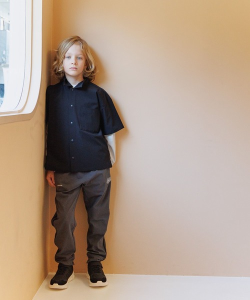 GLOBAL WORK（グローバルワーク）の「スゴラクストレッチリブパンツ/611245（スウェットパンツ・キッズ・ブラック/ブルー系その他/グレー・150cm/140cm/130cm/160cm）」の21枚目の写真