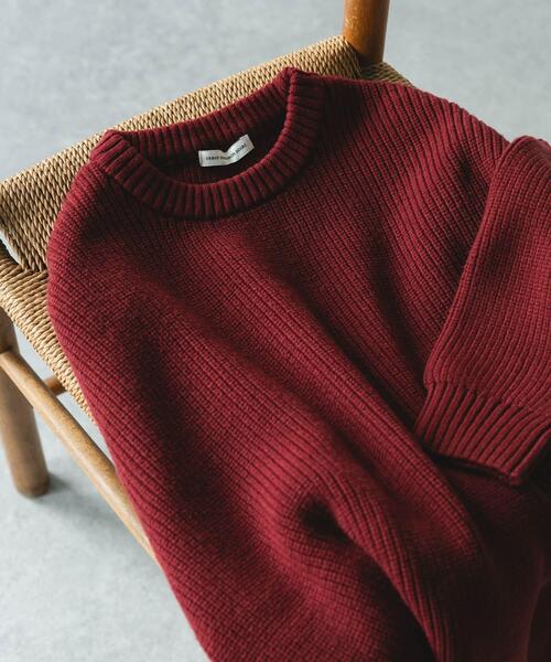 畦ニット クルーネックプルオーバー（ニット/セーター）｜URBAN