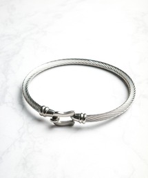 ANARKH（アナンケ）の「【RES】【ANARKH（アナンケ）】ツイストケーブル フックバングル（ブレスレット）」