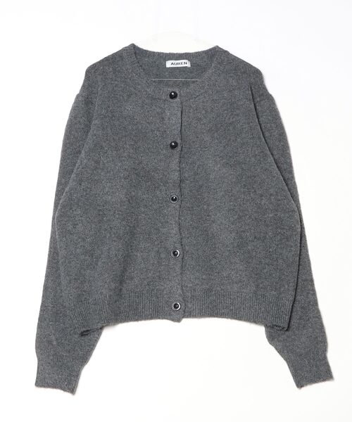 AUREN(オーレン)の「ノーカラーカーディガン/軽くて柔らかな着心地/トレンド/レイヤード(カーディガン/ボレロ・メンズ・グレー/チャコールグレー・LARGE/X-LARGE/MEDIUM)」の6枚目の写真