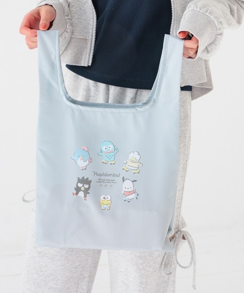 Honeys（ハニーズ）の「サンリオキャラクターズ／お弁当バッグ（エコバッグ/サブバッグ・レディース・ブルーグレー/ピンク系1/サックスブルー系/ネイビー系/ホワイト系/スモーキーグリーン系・FREE）」の22枚目の写真