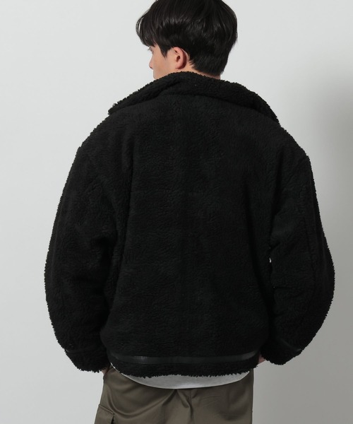 LAKOLE(ラコレ)の「スエードリバーシブルボアブルゾン / 622582(ブルゾン・メンズ・ブラウン/ブラック・MEDIUM/LARGE)」の8枚目の写真