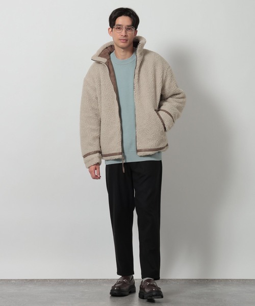 LAKOLE(ラコレ)の「スエードリバーシブルボアブルゾン / 622582(ブルゾン・メンズ・ブラウン/ブラック・MEDIUM/LARGE)」の13枚目の写真
