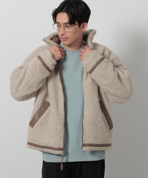 LAKOLE(ラコレ)の「スエードリバーシブルボアブルゾン / 622582(ブルゾン・メンズ・ブラウン/ブラック・MEDIUM/LARGE)」の14枚目の写真
