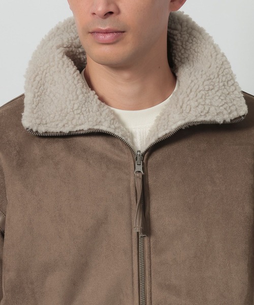 LAKOLE(ラコレ)の「スエードリバーシブルボアブルゾン / 622582(ブルゾン・メンズ・ブラウン/ブラック・MEDIUM/LARGE)」の20枚目の写真