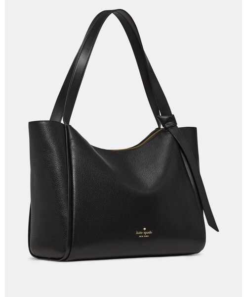 kate spade new york（ケイトスペード ニューヨーク）の「ノット ラージ ジップ トート（トートバッグ・レディース・ブラック・ONESIZE）」の2枚目の写真