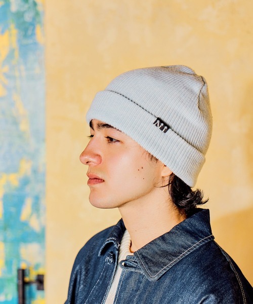 niko and...（ニコアンド）の「ワンポイントコットンワッチ（ニットキャップ/ビーニー・メンズ・オレンジ・FREE）」の7枚目の写真