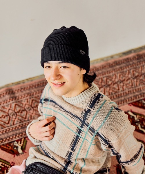 niko and...（ニコアンド）の「ワンポイントコットンワッチ（ニットキャップ/ビーニー・メンズ・オレンジ・FREE）」の6枚目の写真