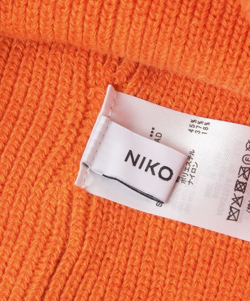 niko and...（ニコアンド）の「ワンポイントコットンワッチ（ニットキャップ/ビーニー・メンズ・オレンジ・FREE）」の16枚目の写真