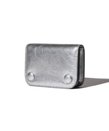 LEMASQUE（ルマスク）の「ドットコンパクト名刺カード財布シルバー（財布）」
