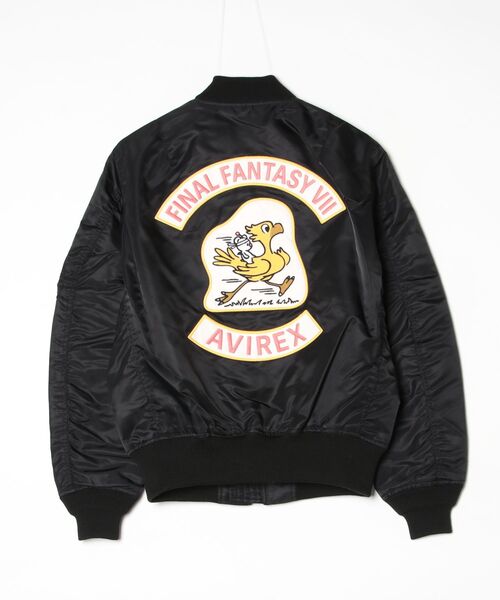 AVIREX × FINAL FANTASY VII REMAKE》MA-1 CHOCOBO / エムエーワン