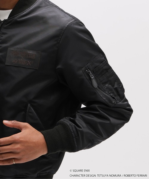 AVIREX × FINAL FANTASY VII REMAKE》MA-1 CHOCOBO / エムエーワン