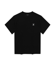 WOOALONG | OG logo over fit T-shirts - BLACK(Tシャツ/カットソー)
