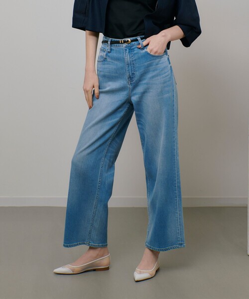 allureville（アルアバイル）の「【HEALTHY(ヘルシー)】PINK PEPPER（デニムパンツ・レディース・インディゴブルー/ライトブルー・22/24/23）」の3枚目の写真