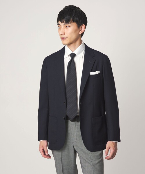 green label relaxing(グリーンレーベルリラクシング)の「コットン ロイヤルオックス ボタンダウン ドレスシャツ -形態安定-(ビジネスシャツ・メンズ・ホワイト/ライトブルー・M/XL/L/S)」の5枚目の写真