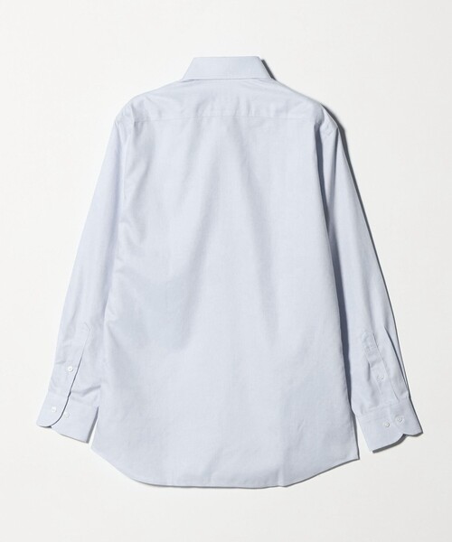 green label relaxing(グリーンレーベルリラクシング)の「コットン ロイヤルオックス ボタンダウン ドレスシャツ -形態安定-(ビジネスシャツ・メンズ・ホワイト/ライトブルー・M/XL/L/S)」の14枚目の写真