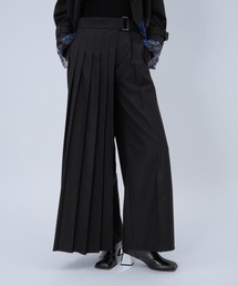 HARE | ラップデザインプリーツパンツ(HARE)(スラックス)