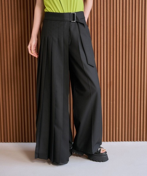 HARE ラップデザインプリーツパンツ HARE｜ラップデザインプリーツパンツ | Rakuten Fashion(楽天
