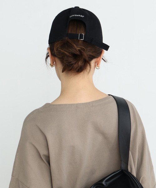 ALTROSE（アルトローズ）の「ロゴ キャップ LA 男女兼用（キャップ・レディース・ブラック/ネイビー/ブラウン/アイボリー・FREE）」の10枚目の写真