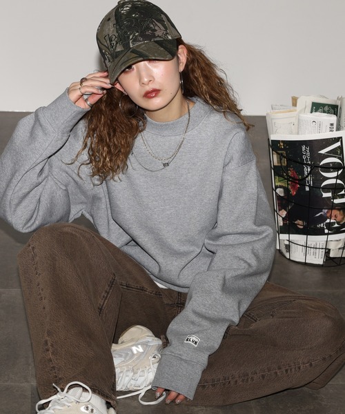 PRO CLUB （プロクラブ）の「PRO CLUB クルーネック スウェット（スウェット・メンズ・グレー/ネイビー/ダークグレー・M/XL/2XL/L/3XL/S）」の2枚目の写真