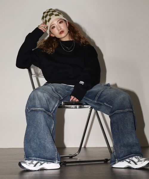 PRO CLUB （プロクラブ）の「PRO CLUB クルーネック スウェット（スウェット・メンズ・グレー/ネイビー/ダークグレー・M/XL/2XL/L/3XL/S）」の15枚目の写真