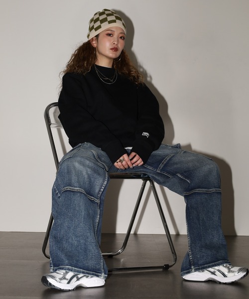 PRO CLUB （プロクラブ）の「PRO CLUB クルーネック スウェット（スウェット・メンズ・グレー/ネイビー/ダークグレー・M/XL/2XL/L/3XL/S）」の17枚目の写真