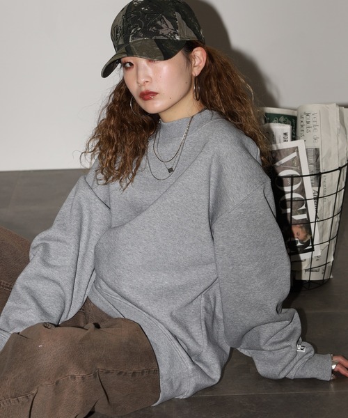 PRO CLUB （プロクラブ）の「PRO CLUB クルーネック スウェット（スウェット・メンズ・グレー/ネイビー/ダークグレー・M/XL/2XL/L/3XL/S）」の4枚目の写真