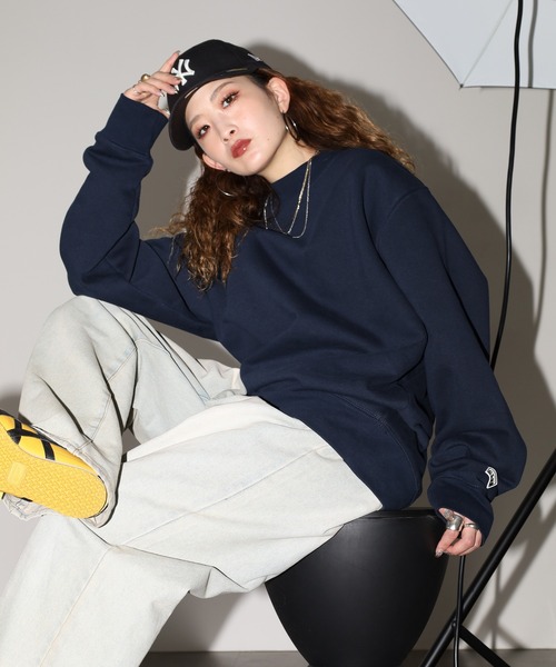 PRO CLUB （プロクラブ）の「PRO CLUB クルーネック スウェット（スウェット・メンズ・グレー/ネイビー/ダークグレー・M/XL/2XL/L/3XL/S）」の20枚目の写真