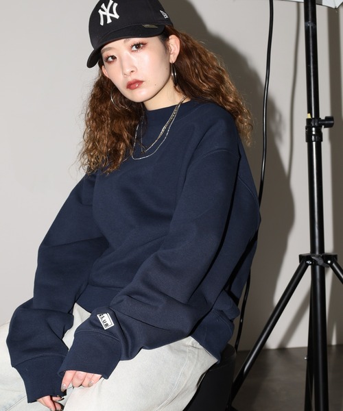 PRO CLUB （プロクラブ）の「PRO CLUB クルーネック スウェット（スウェット・メンズ・グレー/ネイビー/ダークグレー・M/XL/2XL/L/3XL/S）」の22枚目の写真
