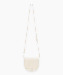 SINOON（シヌーン）の「Round Coin Bag (Ivory)（メッセンジャーバッグ）」