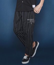 seventy seven（セブンティセブン）の「mp14501-wide tapered stripe pants ワイドパンツ(7726S050)（その他パンツ）」
