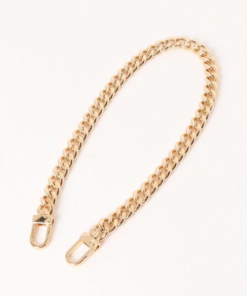MICHAEL KORS（マイケルコース）の「BRYANT ロゴジャカードデニム ダブルジップ チェーン カメラ クロスボディ ミディアム（ショルダーバッグ・レディース・ブルー系・FREE）」の7枚目の写真