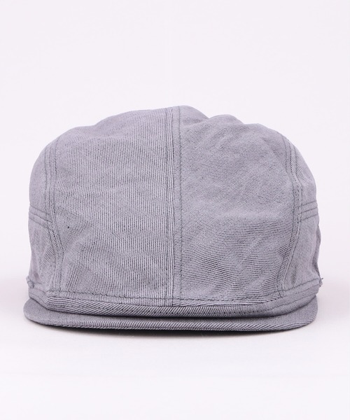 CA4LA（カシラ）の「HK DENIM HUNTI 2（ハンチング/ベレー帽・メンズ・ネイビー/グレー/ブラック・ONESIZE）」の4枚目の写真