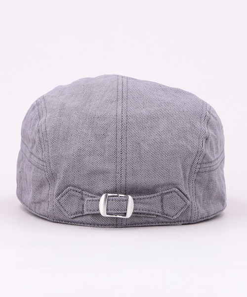 CA4LA（カシラ）の「HK DENIM HUNTI 2（ハンチング/ベレー帽・メンズ・ネイビー/グレー/ブラック・ONESIZE）」の6枚目の写真