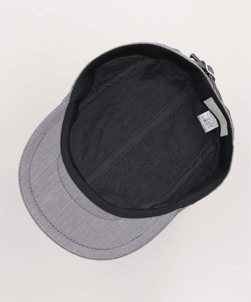 CA4LA（カシラ）の「HK DENIM HUNTI 2（ハンチング/ベレー帽・メンズ・ネイビー/グレー/ブラック・ONESIZE）」の7枚目の写真