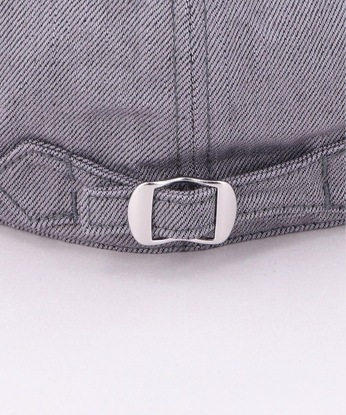 CA4LA（カシラ）の「HK DENIM HUNTI 2（ハンチング/ベレー帽・メンズ・ネイビー/グレー/ブラック・ONESIZE）」の9枚目の写真