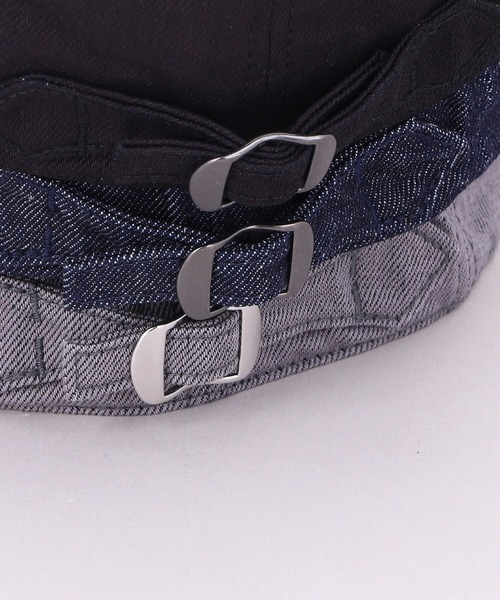 CA4LA（カシラ）の「HK DENIM HUNTI 2（ハンチング/ベレー帽・メンズ・ネイビー/グレー/ブラック・ONESIZE）」の10枚目の写真