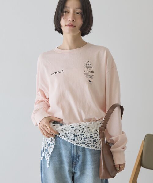 AMERICAN HOLIC（アメリカンホリック）の「トライアングルレーススカーフ（バンダナ/スカーフ・レディース・オフホワイト/ブラック・FREE）」の6枚目の写真