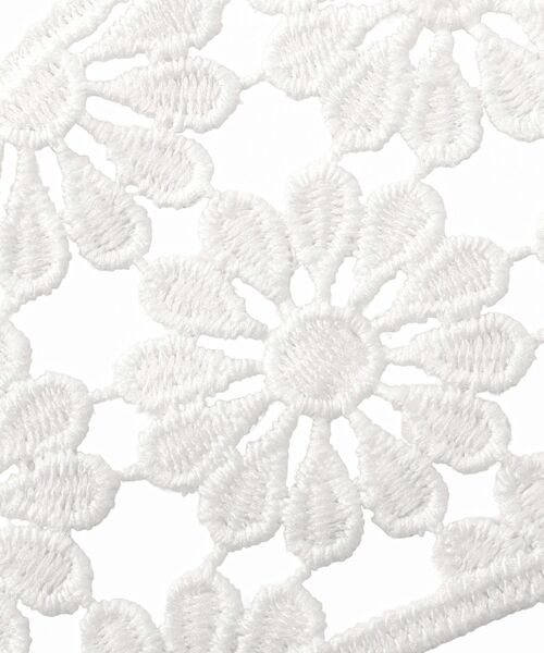 AMERICAN HOLIC（アメリカンホリック）の「トライアングルレーススカーフ（バンダナ/スカーフ・レディース・オフホワイト/ブラック・FREE）」の11枚目の写真