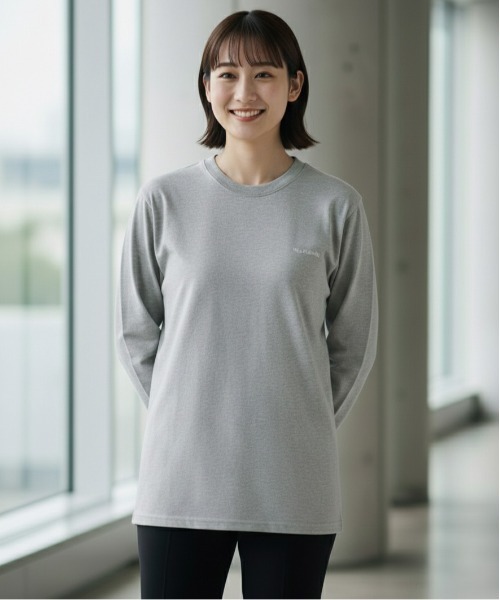 sanrio（サンリオ）の「【SANRIO/サンリオ】キャラクタープリントロングスリーブTシャツ（Tシャツ/カットソー・レディース・オフホワイト/杢グレー/クリーム/イエロー・MEDIUM/LARGE）」の20枚目の写真