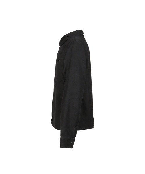 NUBIAN（ヌビアン）の「RIPPED SHIRT（シャツ/ブラウス・メンズ・ブラック・LARGE/MEDIUM）」の3枚目の写真