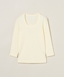 three dots（スリードッツ）の「ジェシカ 七分袖（Tシャツ/カットソー）」