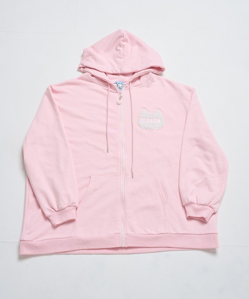 Hauls(ハウルズ)の「ネ申デカすうぇっとぱーかー(パーカー・レディース・サックスブルー/ブラック/グレー/ピンク/ネイビー・FREE)」の18枚目の写真
