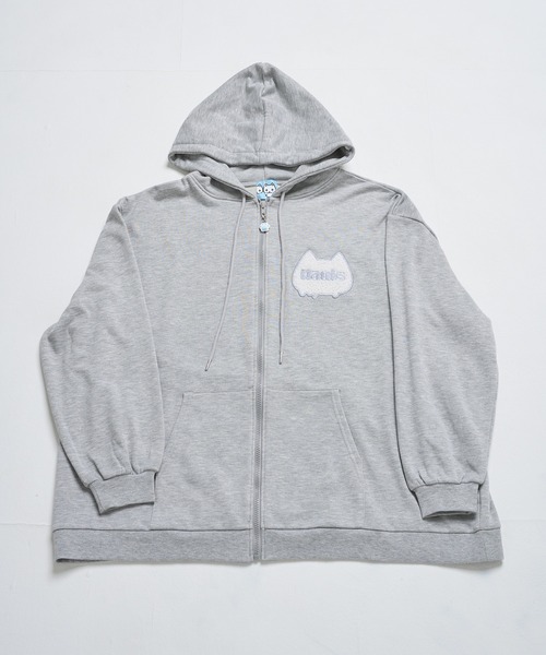 Hauls(ハウルズ)の「ネ申デカすうぇっとぱーかー(パーカー・レディース・サックスブルー/ブラック/グレー/ピンク/ネイビー・FREE)」の16枚目の写真