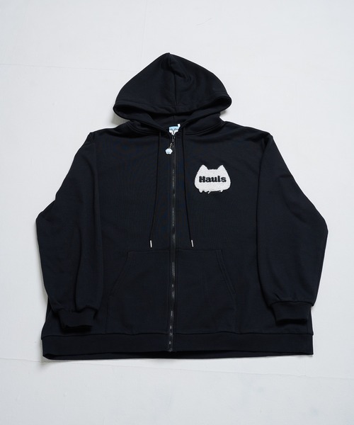 Hauls(ハウルズ)の「ネ申デカすうぇっとぱーかー(パーカー・レディース・サックスブルー/ブラック/グレー/ピンク/ネイビー・FREE)」の14枚目の写真