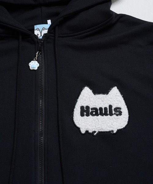 Hauls(ハウルズ)の「ネ申デカすうぇっとぱーかー(パーカー・レディース・サックスブルー/ブラック/グレー/ピンク/ネイビー・FREE)」の13枚目の写真