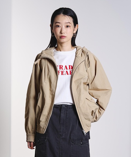 ROSE BUD（ローズバッド）の「GATHER NYLON PARKER（その他アウター・レディース・ピンク/ベージュ・ONE SIZE）」の8枚目の写真