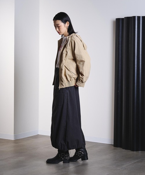 ROSE BUD（ローズバッド）の「GATHER NYLON PARKER（その他アウター・レディース・ピンク/ベージュ・ONE SIZE）」の10枚目の写真