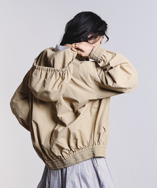 ROSE BUD（ローズバッド）の「GATHER NYLON PARKER（その他アウター・レディース・ピンク/ベージュ・ONE SIZE）」の16枚目の写真